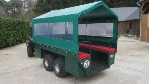 Remorque chasse - Transport 12/14 Personnes