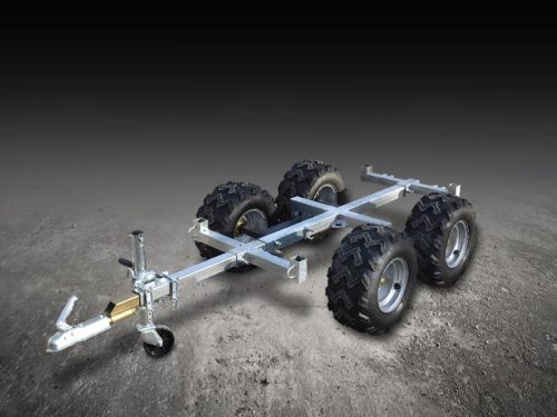 Chasis de remolque para quad de doble eje (bogie) – 1.000 kg – CRAD
