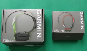 Lote de 2 collares Garmin Alpha T20K y KT15X