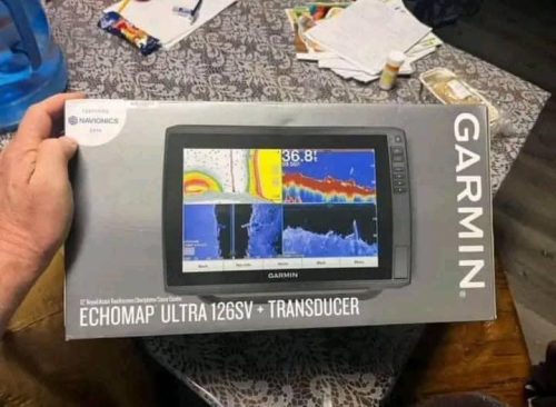 Garmin ECHOMAP Ultra 126sv / Sonda GT56UHD-TM (DE OCASIÓN, COMO NUEVO)