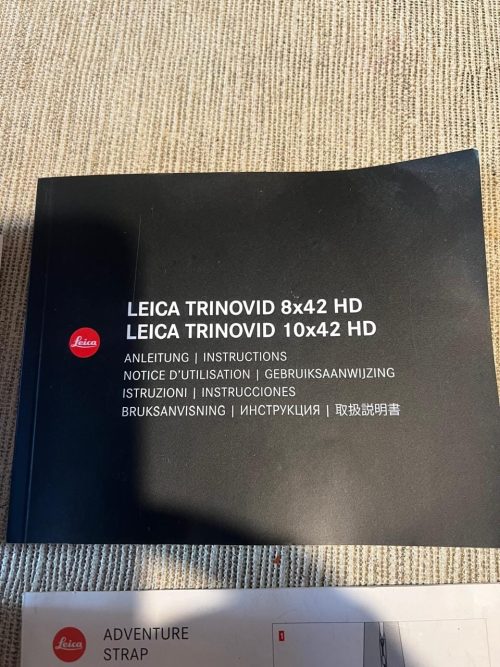 Prismáticos Leica Trinovid 8x42 HD (DE SEGUNDA MANO COMO NUEVOS)