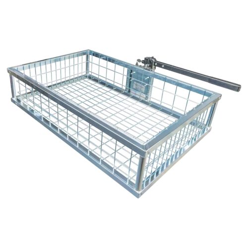 Porte-gibiers-galvanise-pour-attelage-de-remorque-rabattable-89x585x20-cm-3.jpg Portacaza galvanizado para enganche 89 × 58,5 × 20 cm | Robusto
