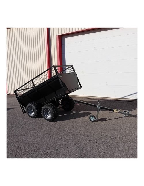 Remolque volquete basculante de 2 ejes – 1.200 kg
