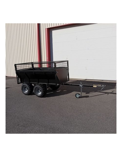 Remolque volquete basculante de 2 ejes – 1.200 kg