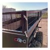 Remolque volquete basculante de 2 ejes – 1.200 kg