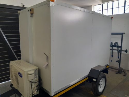 Remolque frigorífico isotérmico nuevo de 2,51 m | Grupo ARTIK 1600N