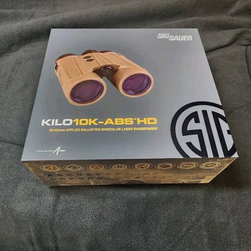Prismáticos telémetro Sig Sauer KILO10K-ABS HD 10x42 (de segunda mano)